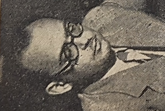 Portrait of Mordechai Zlotnik, Controller of Hebrew Programmes
