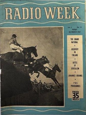 cover page of Radio Week  Vol 2, No. 13, Friday, March 28, 1947