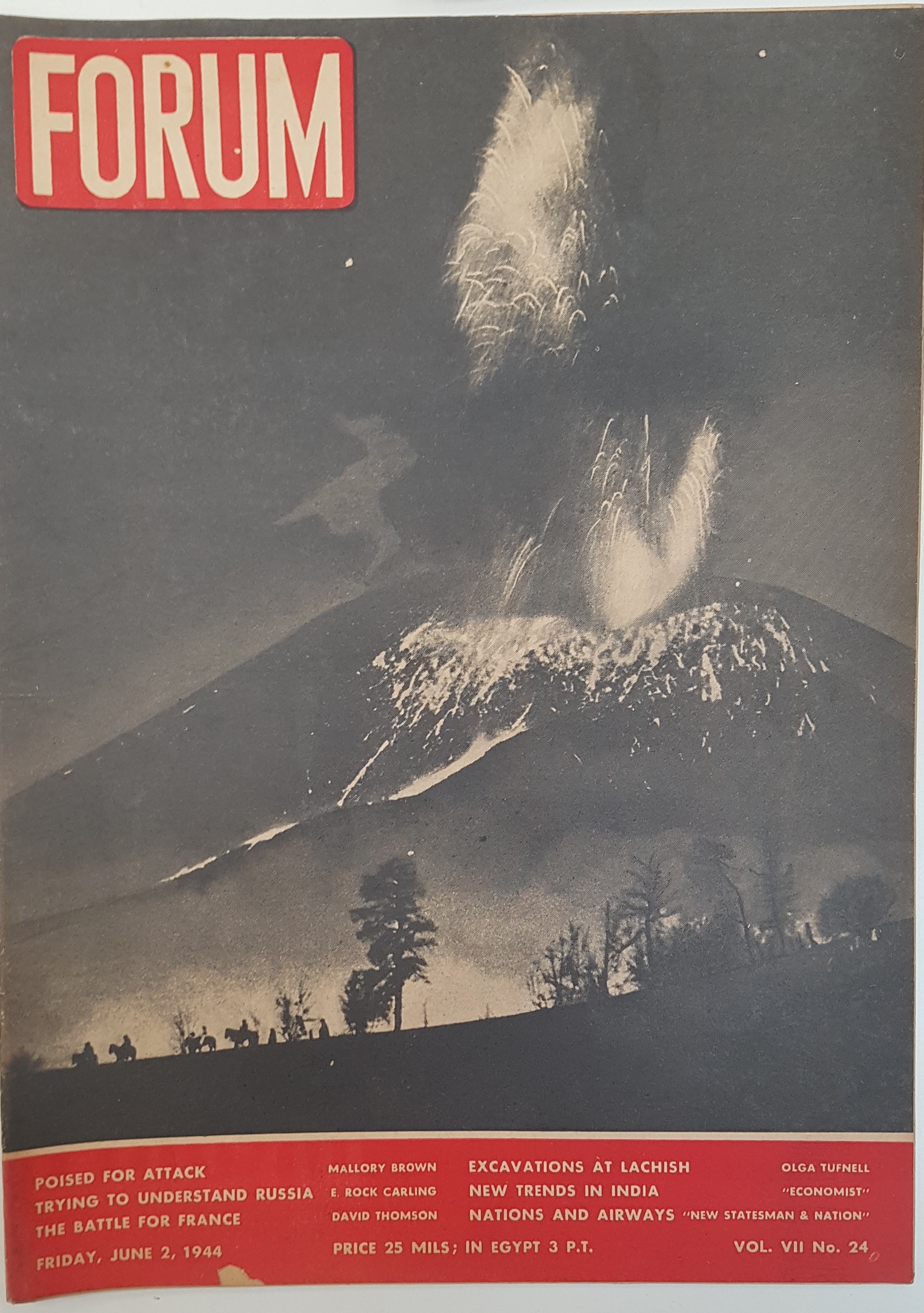 cover page of Forum Vol 7, No 24, June 2, 1944