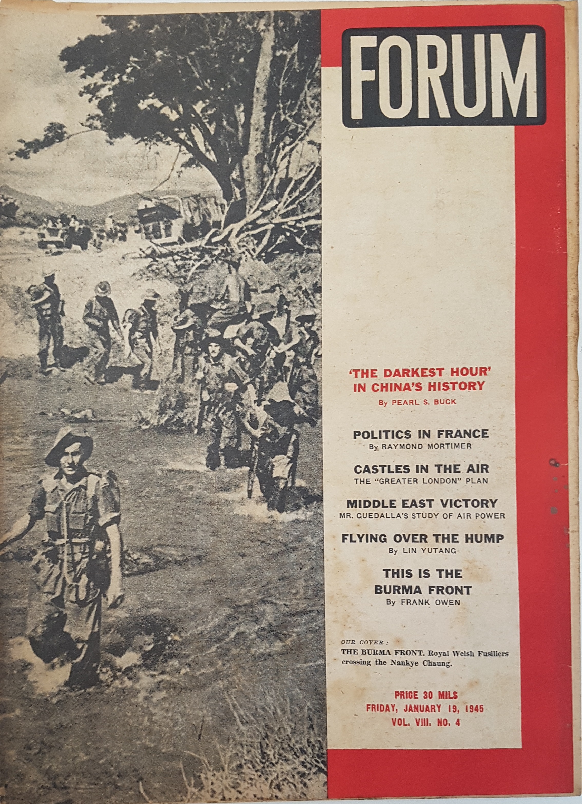cover page of Hagalgal Vol 8, No 4, January 19, 1945