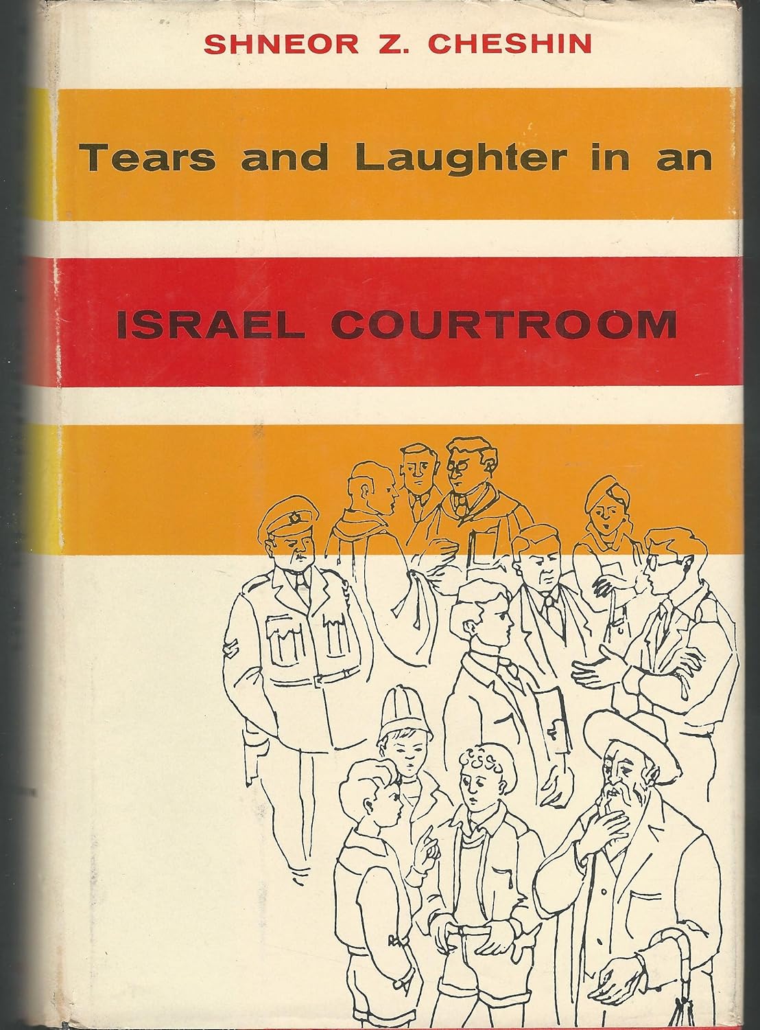 Book cover: Laughter and Tears in Courtroom, English